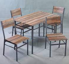 Fast shipping · read ratings & reviews · explore amazon devices China Accent Wood Dining Room Furniture Metal Frame 5 Piece Dining Table Set With 4 Chairs China Dining Table Small Dining Table For 4