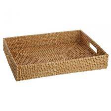 This extra large rectangle tray is perfect for serving at parties and events. Complements Large Rectangle Tray Rattan Natural Clanbay