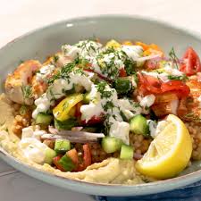 Zest lemon until you have 1 tsp zest, then cut into wedges. Hellofresh Chicken Gyro Couscous Bowls Facebook