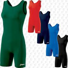 New Asics Jt200 Youth Or Adult Wrestling Singlet All Sizes