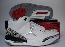 Jordan Sneakers Number Chart Air Jordan Retro 3 White