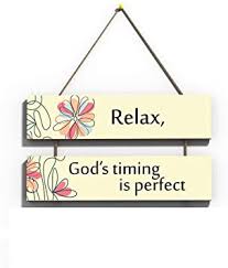 Check out our quote wall hanging selection for the very best in unique or custom, handmade pieces from our wall hangings shops. Buy 100yellow Wooden God Quote Wall Hanging Board Plaque Sign For Room Decoration 7 X 10 5 Inch Online At Low Prices In India Amazon In