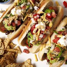 Maybe you would like to learn more about one of these? Nacho Hot Dogs Are A Simple Way To Spice Up Your 4th Of July Bbq Just Add Our Whole Grain Nacho Cheese Chips Guacamole Black Beans Chunky Salsa Sour Cream And Cheese