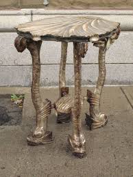 Venetian Grotto Chair And Table Set Fantasy Furniture Carved Furniture Venetian Furniture