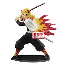 Pre Order Banpresto Demon Slayer Kimetsu No Yaiba Vibration Stars Kyojuro Rengoku Version B In 2020 Slayer Popular Anime Demon