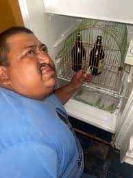 Cuando mi carnal deja cheves en el refri