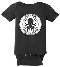 Release The Kraken Baby Bodysuit Teeshirtpalace