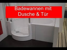 Senioren whirlpool badewanne mit öffenbarer einstiegstür zum sitzenden baden! Badewanne Mit Dusche Und Tur Youtube