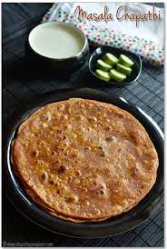 Masala Chapati Masala Roti Recipe How To Make Chapati Roti Recipe Recipes Paratha Recipes