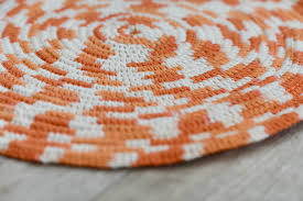 Follow this free crochet pattern to make your own baby play mat in 1 hour. How To Crochet A Scrap Yarn Rope Bath Mat Mama In A Stitch