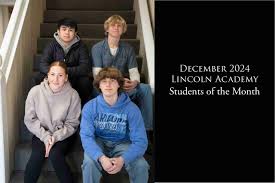 December 2024 Students of the Month
