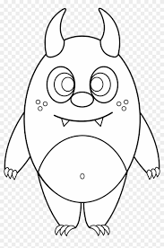 And here is that video of m. Monster Line Drawing At Getdrawings Easy Little Monster Drawing Hd Png Download 4325x6318 1452707 Pngfind