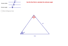 Kelime ve terimleri çevir ve farklı aksanlarda sesli dinleme. The Sine Rule The Ambiguous Case Geogebra