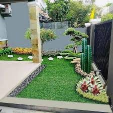 Rekabentuk lanskap halaman rumah serta pokok hiasan. Landskap Rumput Karpet Services Others On Carousell