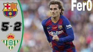 Лионель месси забил 12 раз за барселона. Real Betis 1 2 Barselona Video Anonsy