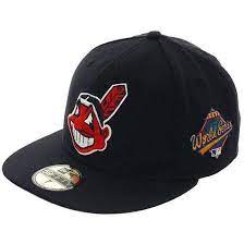 New Era 59fifty Cleveland Indians 1997 World Series Patch Hat Navy 39 99 Cleveland Indians New Era 59fifty 1997 World Series