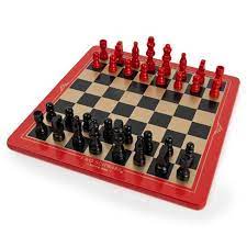 Wood chess wooden magnetic board hand crafted folding chessboard travel game set. Fao Schwarz Wood Chess Checkers And Tic Tac Toe Game Set Target