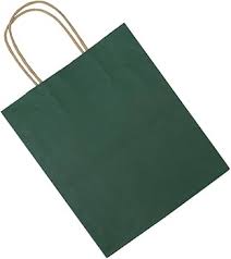 Amazon.com: bagmad 50 Pack 8x4.75x10 Inch Medium Green Gift Paper Bags with  Handles Bulk, Kraft Bags, Craft Grocery Shopping Retail Party Favors  Wedding Business Sacks (Dark Green, 50pcs) : Health & Household