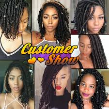 These haircuts for round faces vary from several types of hairstyles to those who can suit well to different tastes' preferences. 16 Inch Soft Dreadlocks Godness Crochet Braids Jumbo Dread Hairstyle Ombre Color Synthetic Faux Locs Braiding Hair Extensions Aliexpress