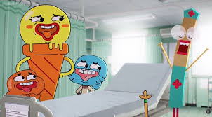 Sarah I Would Say In Your Face If You Had One Gumball Darwin Sarah Hahahaha Real Lines From The Am The Amazing World Of Gumball World Of Gumball Gumball