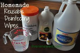 homemade reusable disinfecting wipes