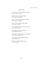 Carpe Diem By Jerald Bullis Poetry Magazine