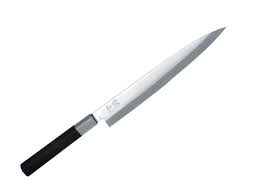 Couteau Japonais Yanagiba Kai Wasabi Black 21cm Inox 6721 Y Couteau Couteau Inox Kai