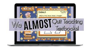 Why We Almost Quit Teaching Textbooks What My Kids Really Think Of It Curriculum Choices Youtube