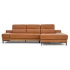 EDMA LEATHER SECTIONAL SOFA Mobilia