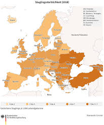 Startseite landkarten europa mazedonien nordmazedonien. Bib Fakten Sauglingssterblichkeit In Europaischen Und Angrenzenden Landern 2018