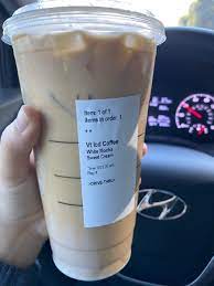 Top your iced coffee with whipped cream and sprinkle chocolate flakes to impress your friends they will think you are an iced coffee expert. New Fav Drink Healthy Starbucks Drinks Coffee Recipes Starbucks Starbucks Coffee Drinks
