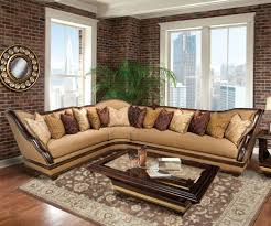 Benetti S Italia Beladonna Wood Trim Sectional Sofa Set Usa Warehouse Furniture Glamorous Living Room Upholstered Sectional Living Room Sectional