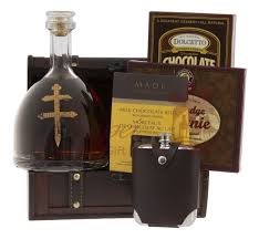 french history cognac gift basket by