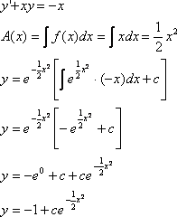 Equazioni differenziali del primo ordine lineari. Le Equazioni Differenziali Equazioni Differenziali Del Primo Ordine