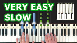 Alan Walker Faded Very Easy Piano Tutorial Slow How To Play Synthesia Youtube Piano Tutorial Easy Piano Piano Tutorials