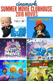 Summer Movies For Kids Are A Great Way To Stay Busy Without Spending Much Money The Cinemark Summer Movie Clubhous Summer Movie Kid Friendly Movies Kid Movies