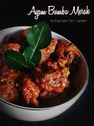 Ayam Bumbu Merah Resep Masakan Masakan Resep