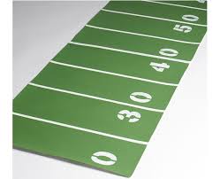 Folkart Multi Surface Football Field Table Runner Project Football Field Sports Themed Party Football Diy