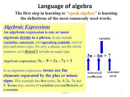Coined by french mathematician françois viète. Numerical Coefficient Ppt Download