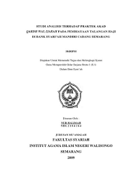 Proposal penelitian kualitatif akuntansi s1. Contoh Proposal Skripsi Ekonomi Syariah Kualitatif Pejuang Skripsi