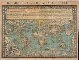 The Time And Tide Map Of The Atlantic Charter