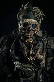 Pin By Mariela Constantine On Skulls Grim Reapers Etc Post Apocalyptic Costume Post Apocalyptic Fashion Apocalyptic Fashion