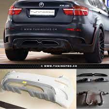 Complete Rear Bumper Bmw Hamann Tycoon Evo M Style For Bmw X6 E71 M Bmw Deaktivieren
