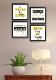 With open shelving there's a concern about dust, and there's another one of our favorite small kitchen ideas is this simple one: Paper Plane Design Quote And Motivational Posters 12x18 Pack Of 4 Amazon In Home Kitchen