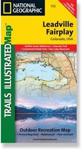 Leadville Fairplay Topographic Map Media Books