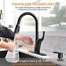 appaso touchless kitchen faucet with