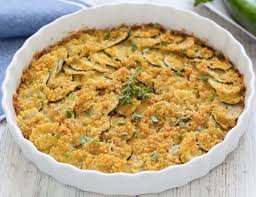 Les Courgettes Gratinees Sont Un Plat D Accompagnement A Base De Courgettes Chapelure Par Recettes De Cuisine Legere Recettes De Cuisine Gratin De Courgettes