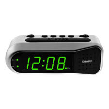 Seniors have various needs that are time sensitive such as medication best simple operation. Sharp Digital Ascending Alarm Clock Silver Case With Green Led Display Spc100d Walmart Com Walmart Com