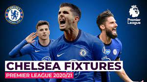 3, 2020 arsenal v sheffield united aston villa v liverpool chelsea v crystal palace everton v brighton leeds united v manchester city leicester city v west ham united manchester united v tottenham hotspur* newcastle united v burnley southampton v. Chelsea Premier League Fixtures 2020 21 Full Schedule Youtube