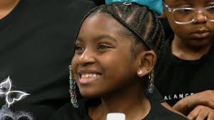 8-year-old Louisville girl shot in road rage incident turning tragedy into  purpose